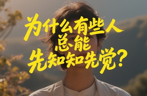 付费文章：为什么有些人总能先知先觉？-K6源码网