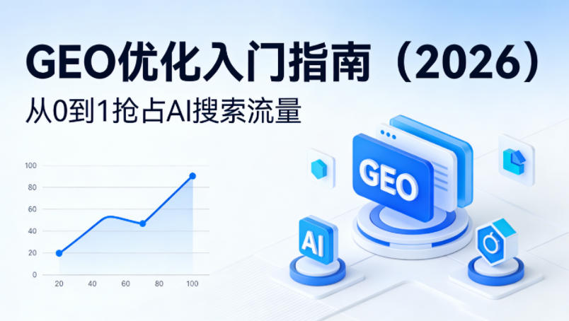【最新】GEO优化入门指南（2026），从0到1抢占AI搜索流量-K6源码网