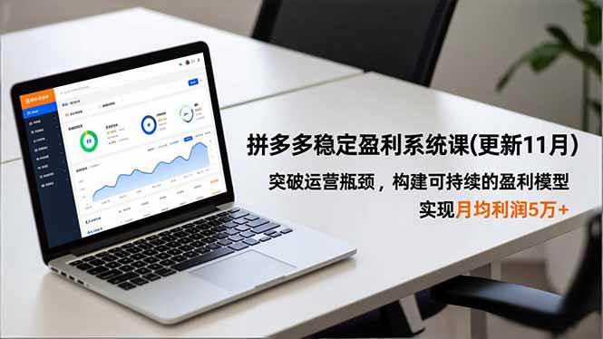 (16641期)拼多多稳定盈利系统课(更新11月),突破运营瓶颈,构建可持续的盈利模型,实现月均利润5万+-K6源码网