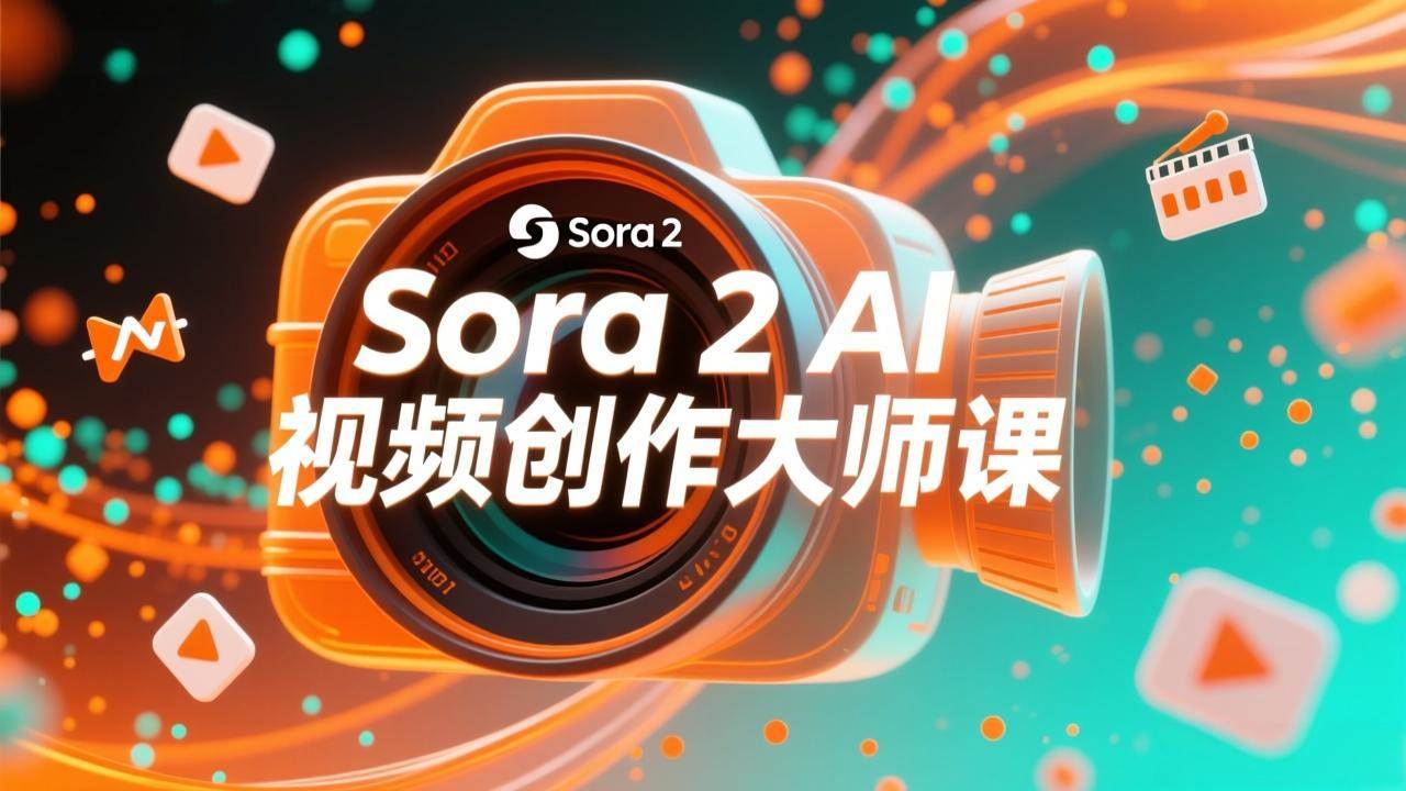 （17081期）如何利用Sora 2创建流行AI人工智能视频大师班教程：掌握创作全流程，产出百万播放内容-K6源码网