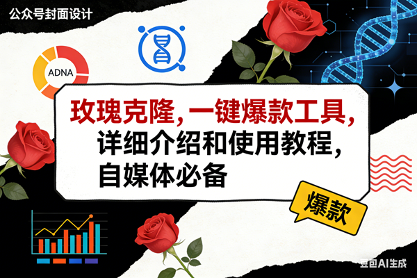 （17557期）玫瑰克隆工具，ai鲁大魔，自媒体必备神器，一键爆款神器，详细教程。-K6源码网