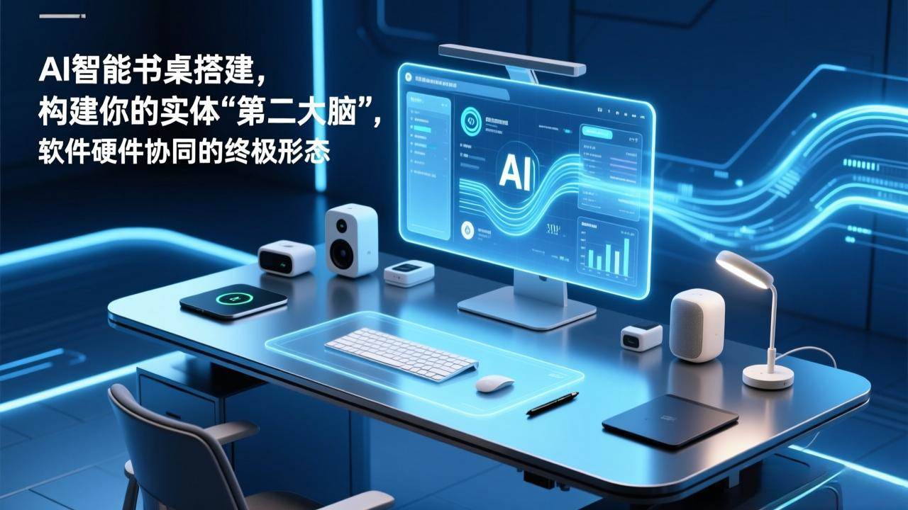 （17363期）AI智能书桌搭建，构建你的实体“第二大脑”，软件硬件协同的终极形态-K6源码网