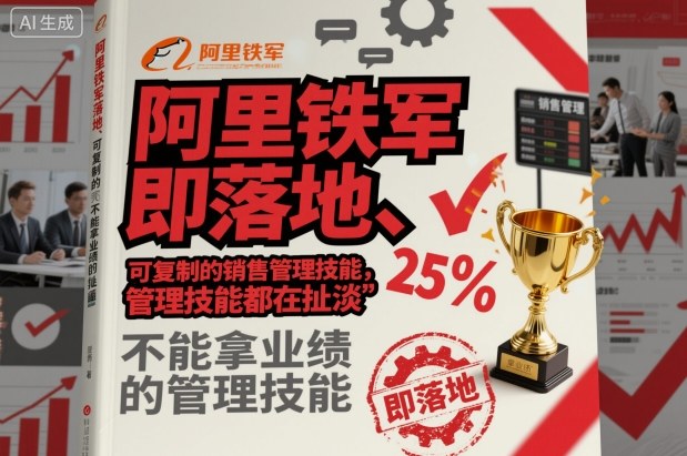 阿里铁军即落地、可复制的销售管理技能,不能拿业绩的管理技能都在扯淡-K6源码网