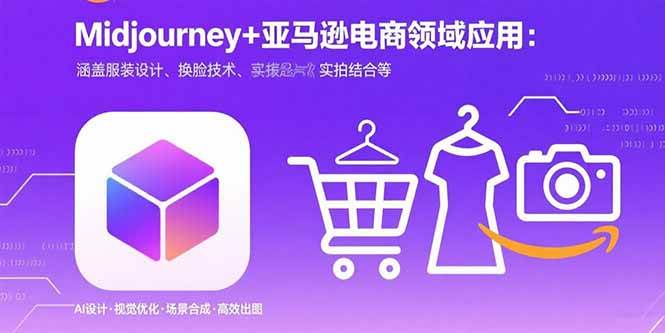 (15777期)Midjourney+电商领域商业应用:涵盖服装设计、换脸技术、实拍结合等-K6源码网