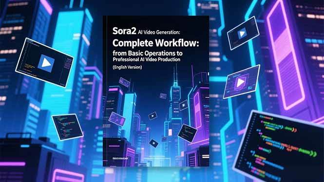 (16758期)Sora2 AI视频生成的系统教程(英文版):从基础操作到专业级AI视频制作的完整工作流-K6源码网