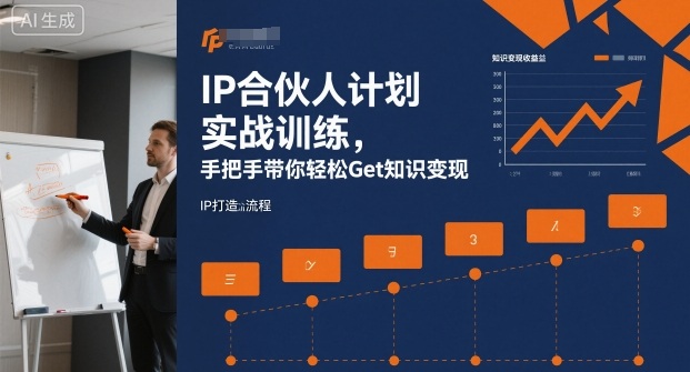 IP合伙人计划实战训练,手把手带你轻松Get知识变现-K6源码网