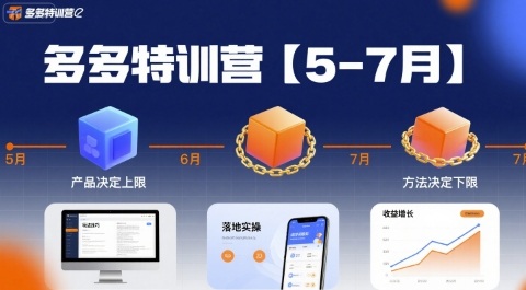 多多特训营,产品决定上限,方法决定下限,各种玩法技巧落地实操(更新)-K6源码网