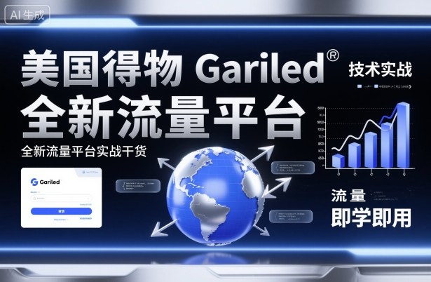 美国得物Gariled技术实战,全新流量平台实战干货,即学即用-K6源码网