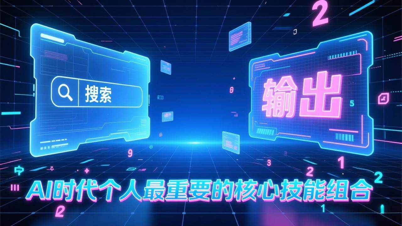 （17074期）付费文章：AI时代个人最重要的核心技能组合：“输出能力”和“搜索能力”-K6源码网