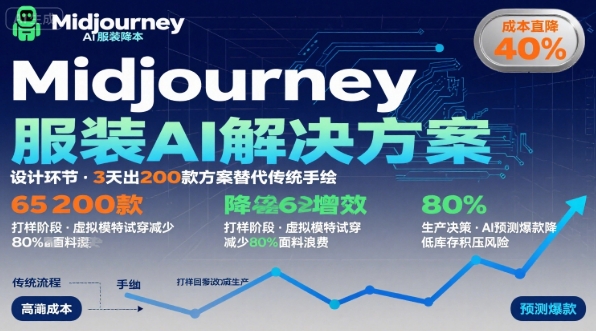AI在服装领域的运用,使用midjourney做服装辅助企业降低成本-K6源码网