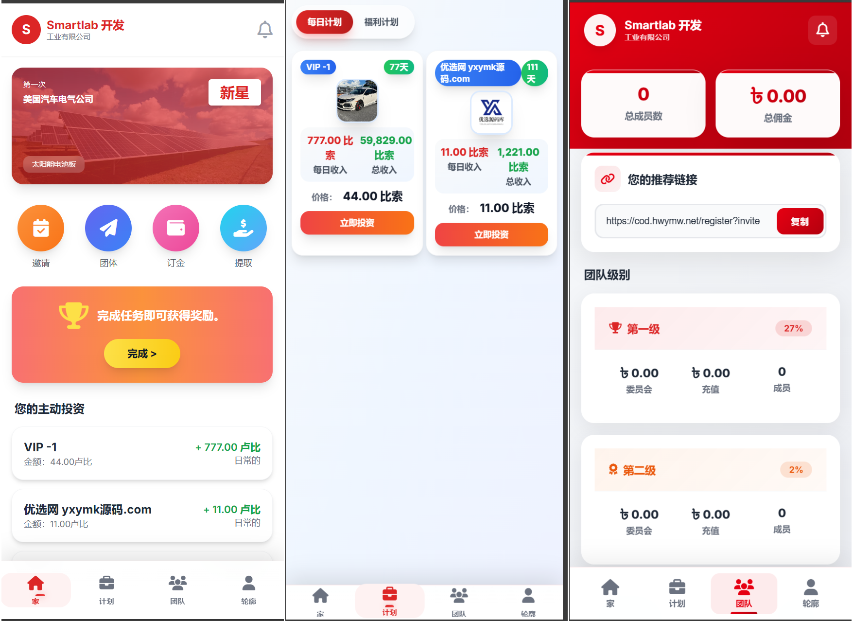 海外汽车电气投资理财源码/三级分销/可自定义产品-K6源码网