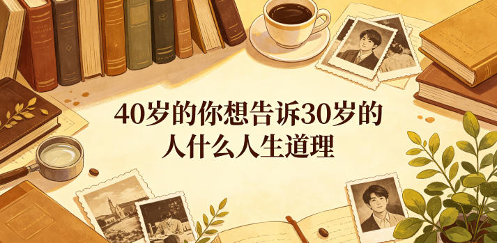 公众号付费文章:40岁的你想告诉30岁的人什么人生道理?-K6源码网