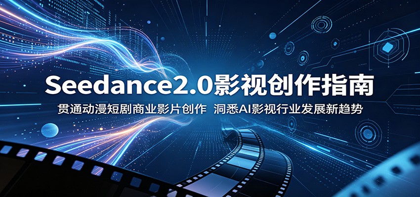 Seedance2.0影视创作指南:贯通动漫短剧商业影片创作,洞悉AI影视行业发展新趋势-K6源码网