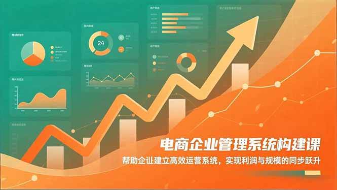 （16643期）电商企业管理系统构建课：帮助企业建立高效运营系统，实现利润与规模的同步跃升-K6源码网