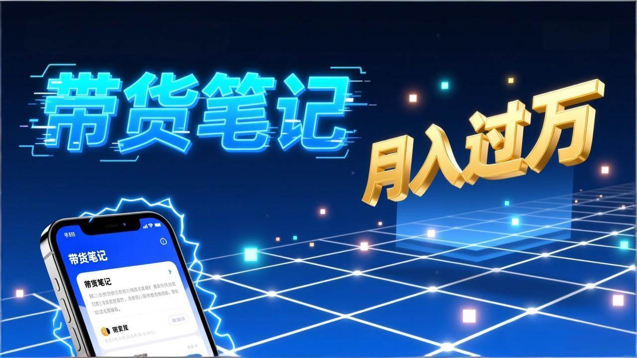 (17229期)小红书爆款笔记带货实战:拆解封面标题正文全要素,手把手教你单篇笔记带货月入过万-K6源码网