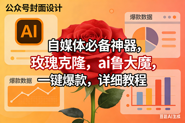 （17393期）玫瑰克隆工具，ai鲁大魔，自媒体必备神器，一键爆款神器，详细教程。-K6源码网