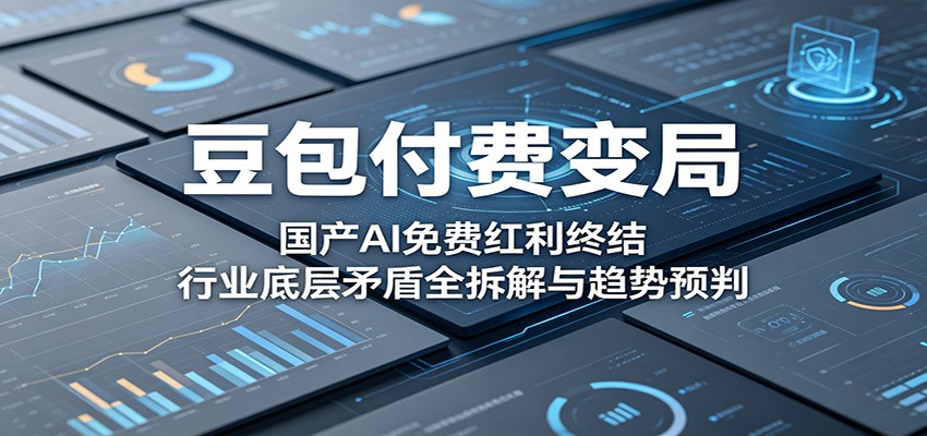 豆包付费变局：国产AI免费红利终结，行业底层矛盾全拆解与趋势预判-K6源码网