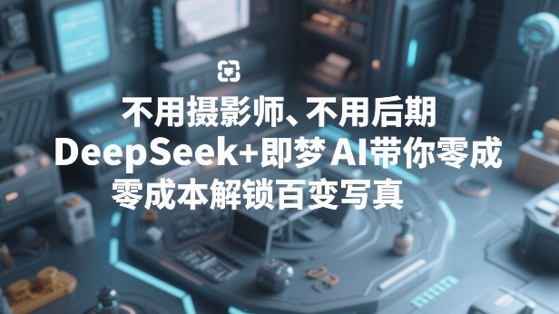 不用摄影师、不用后期，DeepSeek+即梦AI带你零成本解锁百变写真！-K6源码网