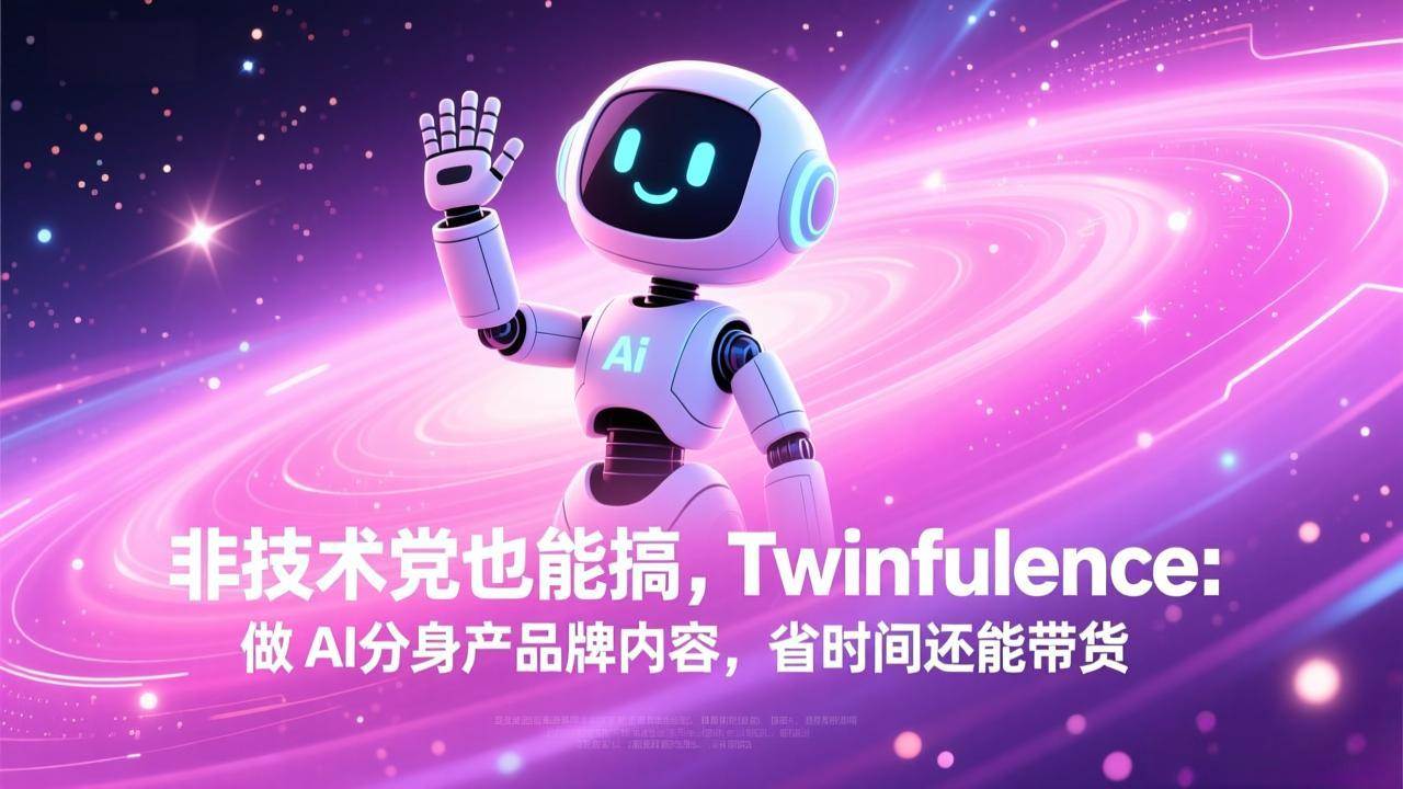 （17381期）非技术党也能搞!Twinfluence:做 AI 分身产品牌内容,省时间还能带货-K6源码网