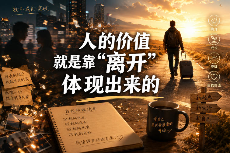 付费文章：人的价值就是靠“离开”体现出来的-K6源码网